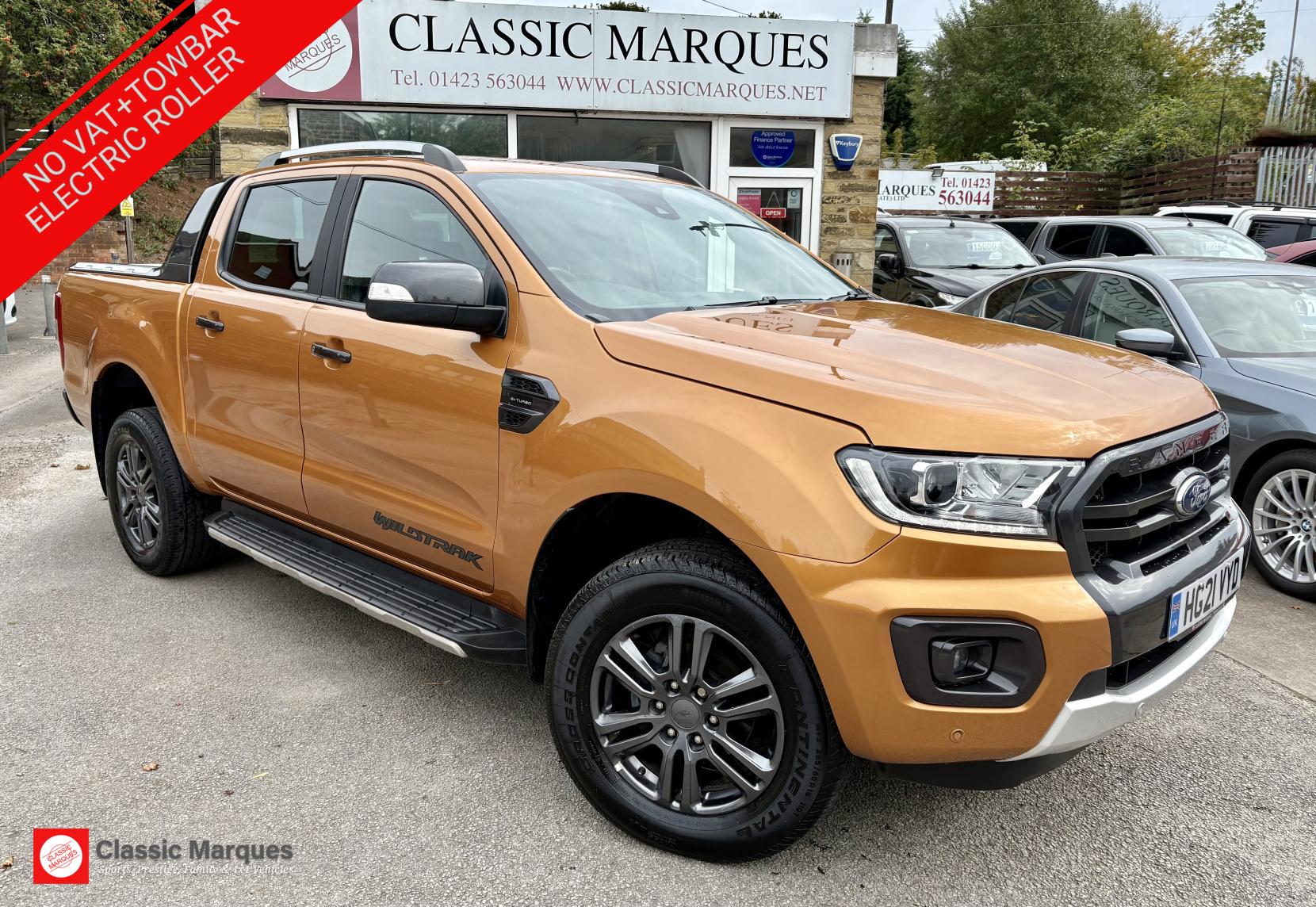 Ford Ranger 2.0 EcoBlue Wildtrak Pickup Double Cab 4dr Diesel Auto 4WD Euro 6 (s/s) (213 ps)