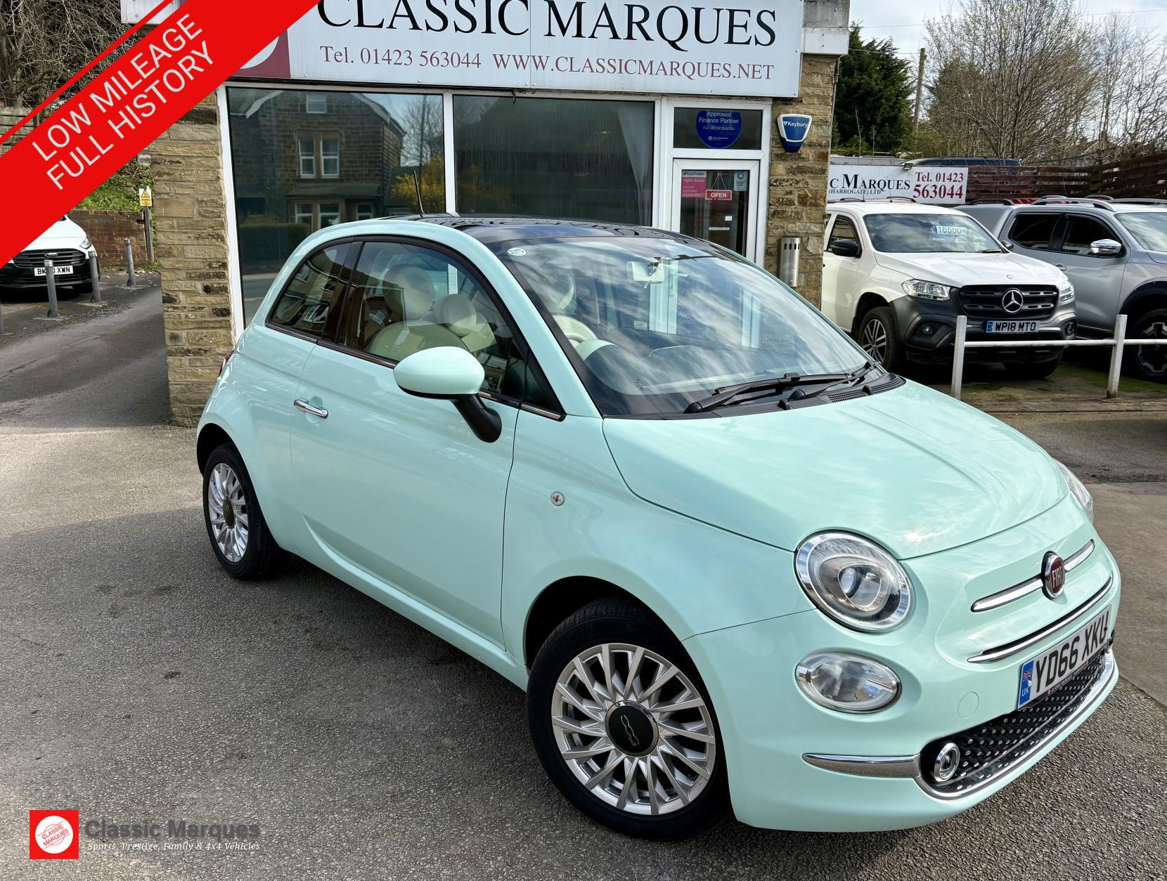 Fiat 500 1.2 Lounge Hatchback 3dr Petrol Manual Euro 6 (s/s) (69 bhp)