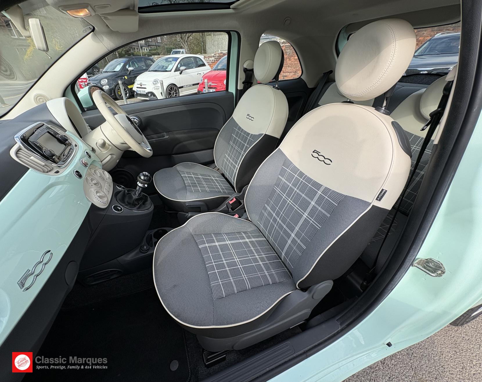 Fiat 500 1.2 Lounge Hatchback 3dr Petrol Manual Euro 6 (s/s) (69 bhp)