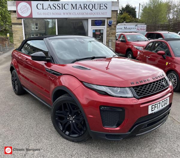 Land Rover Range Rover Evoque 2.0 TD4 HSE Dynamic Convertible 2dr Diesel Auto 4WD Euro 6 (s/s) (180 ps)