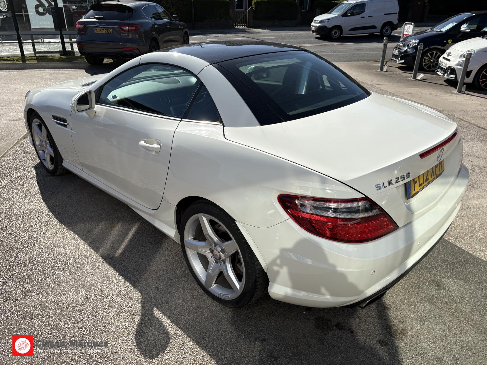 Mercedes-Benz SLK 1.8 SLK250 BlueEfficiency AMG Sport Convertible 2dr Petrol G-Tronic+ Euro 5 (s/s) (204 ps)