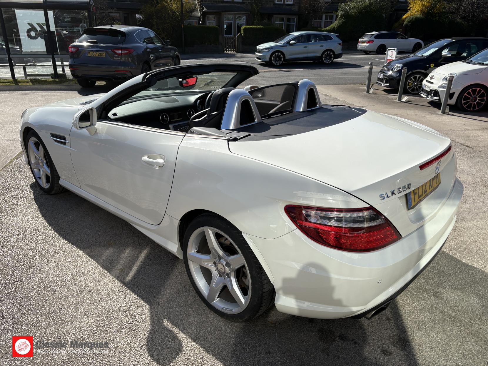Mercedes-Benz SLK 1.8 SLK250 BlueEfficiency AMG Sport Convertible 2dr Petrol G-Tronic+ Euro 5 (s/s) (204 ps)
