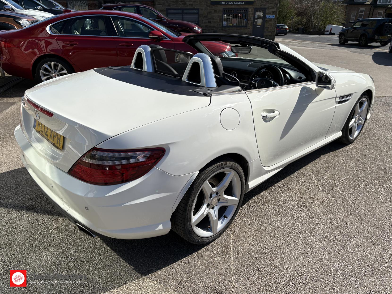Mercedes-Benz SLK 1.8 SLK250 BlueEfficiency AMG Sport Convertible 2dr Petrol G-Tronic+ Euro 5 (s/s) (204 ps)