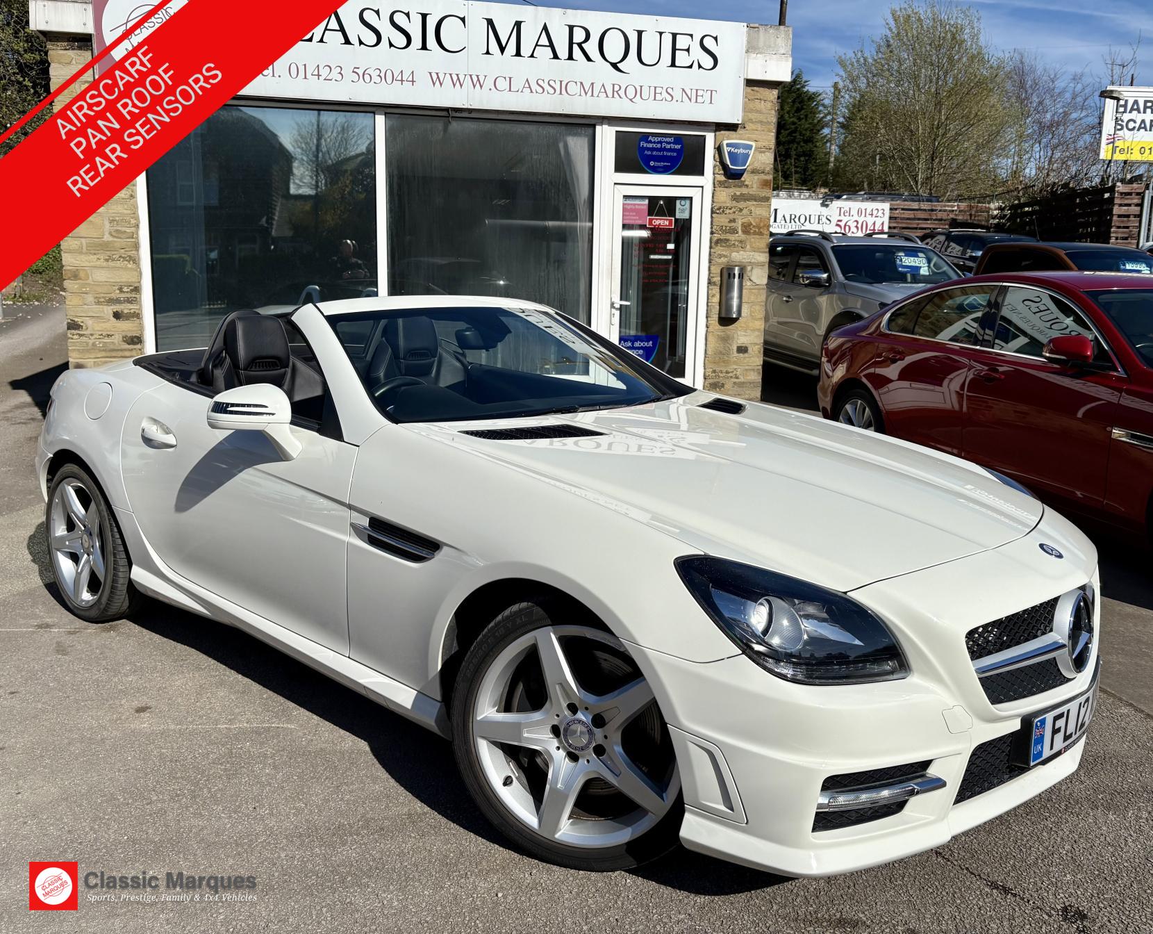 Mercedes-Benz SLK 1.8 SLK250 BlueEfficiency AMG Sport Convertible 2dr Petrol G-Tronic+ Euro 5 (s/s) (204 ps)