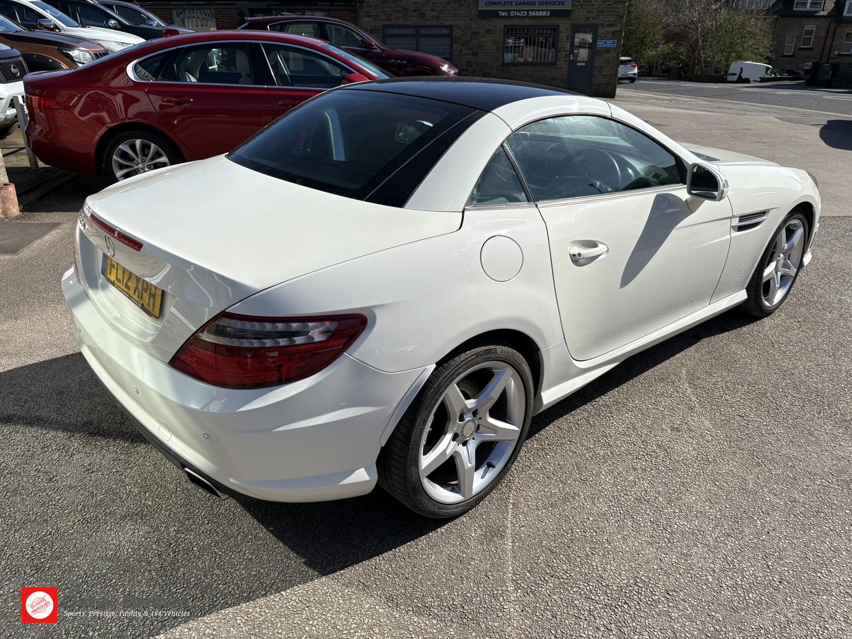 Mercedes-Benz SLK 1.8 SLK250 BlueEfficiency AMG Sport Convertible 2dr Petrol G-Tronic+ Euro 5 (s/s) (204 ps)