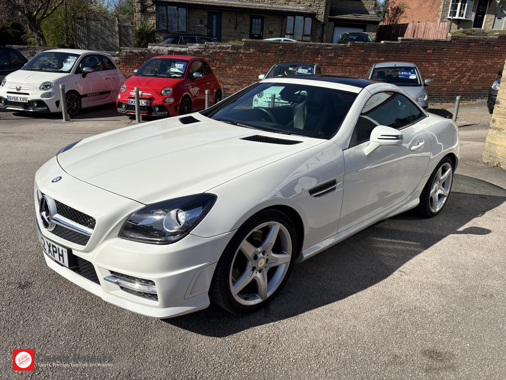 Mercedes-Benz SLK 1.8 SLK250 BlueEfficiency AMG Sport Convertible 2dr Petrol G-Tronic+ Euro 5 (s/s) (204 ps)