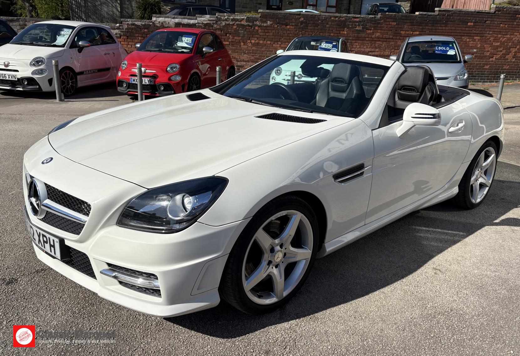 Mercedes-Benz SLK 1.8 SLK250 BlueEfficiency AMG Sport Convertible 2dr Petrol G-Tronic+ Euro 5 (s/s) (204 ps)