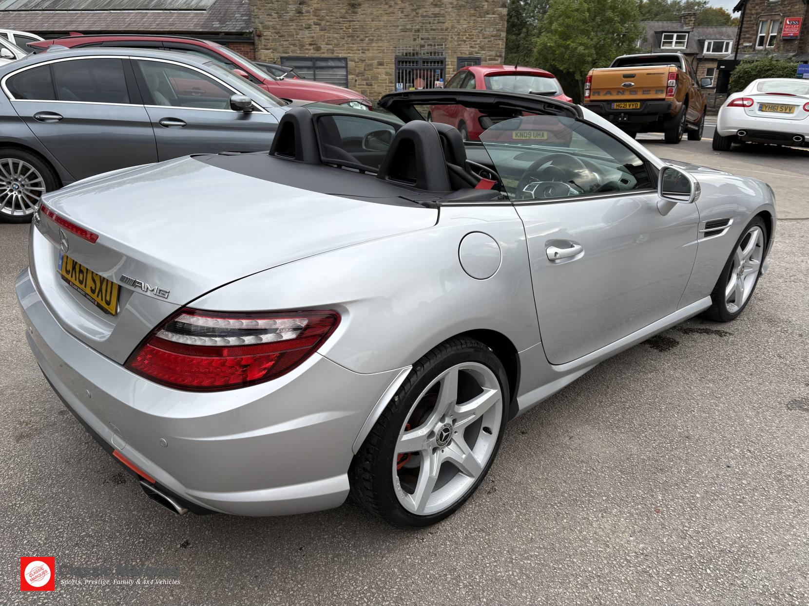 Mercedes-Benz SLK 1.8 SLK200 BlueEfficiency AMG Sport Edition 125 Convertible 2dr Petrol G-Tronic+ Euro 5 (s/s) (184 ps)
