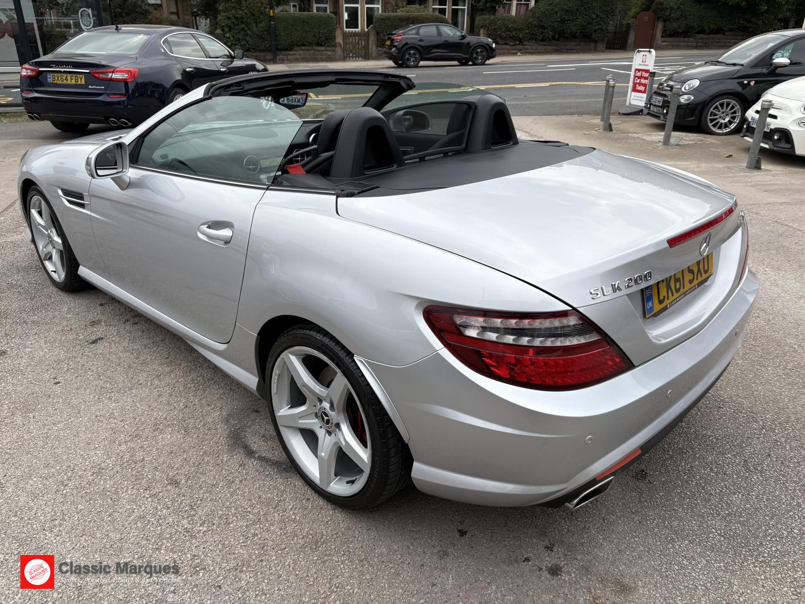 Mercedes-Benz SLK 1.8 SLK200 BlueEfficiency AMG Sport Edition 125 Convertible 2dr Petrol G-Tronic+ Euro 5 (s/s) (184 ps)