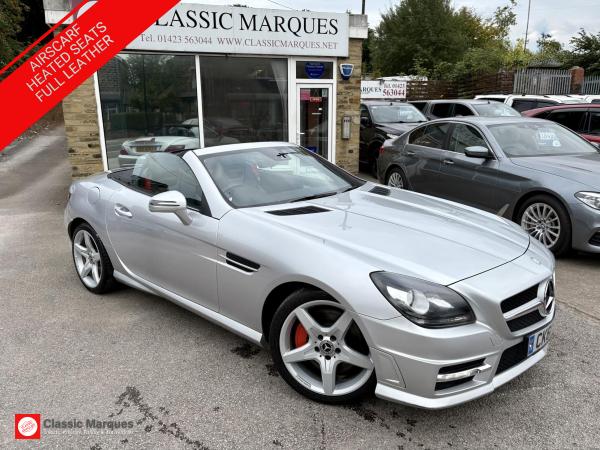 Mercedes-Benz SLK 1.8 SLK200 BlueEfficiency AMG Sport Edition 125 Convertible 2dr Petrol G-Tronic+ Euro 5 (s/s) (184 ps)