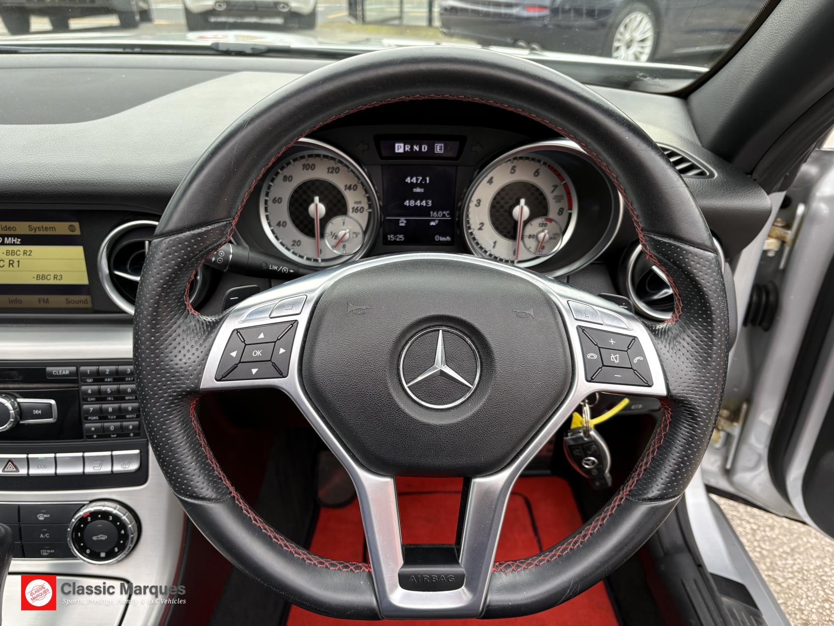 Mercedes-Benz SLK 1.8 SLK200 BlueEfficiency AMG Sport Edition 125 Convertible 2dr Petrol G-Tronic+ Euro 5 (s/s) (184 ps)
