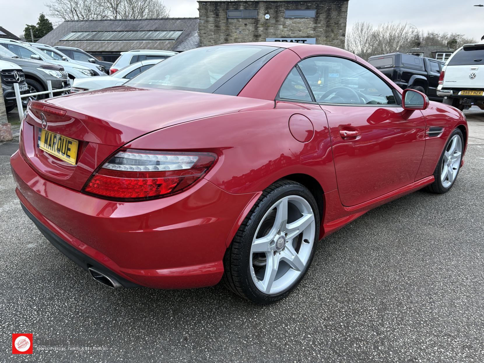 Mercedes-Benz SLK 1.8 SLK200 BlueEfficiency AMG Sport Convertible 2dr Petrol G-Tronic+ Euro 5 (s/s) (184 ps)