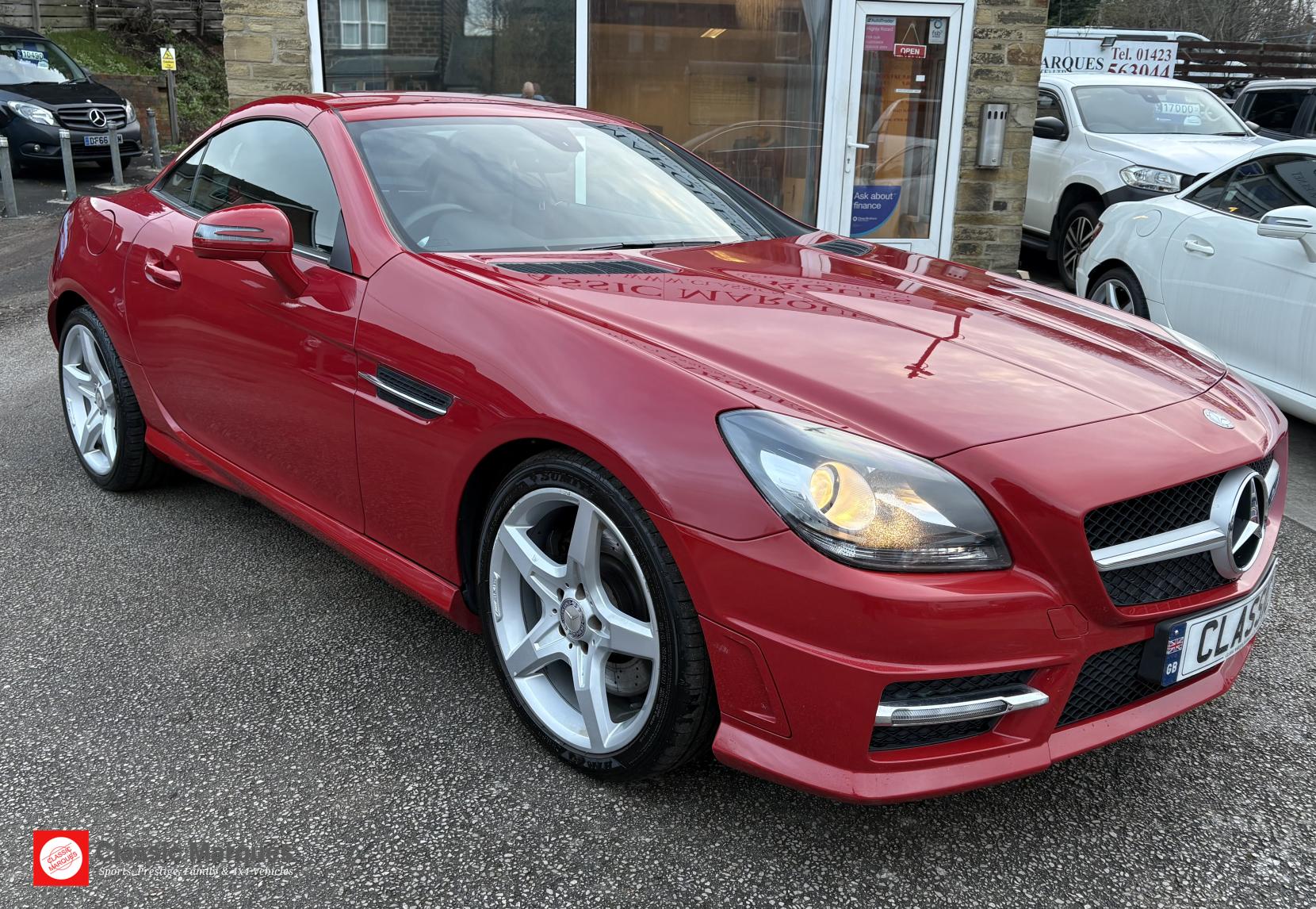 Mercedes-Benz SLK 1.8 SLK200 BlueEfficiency AMG Sport Convertible 2dr Petrol G-Tronic+ Euro 5 (s/s) (184 ps)