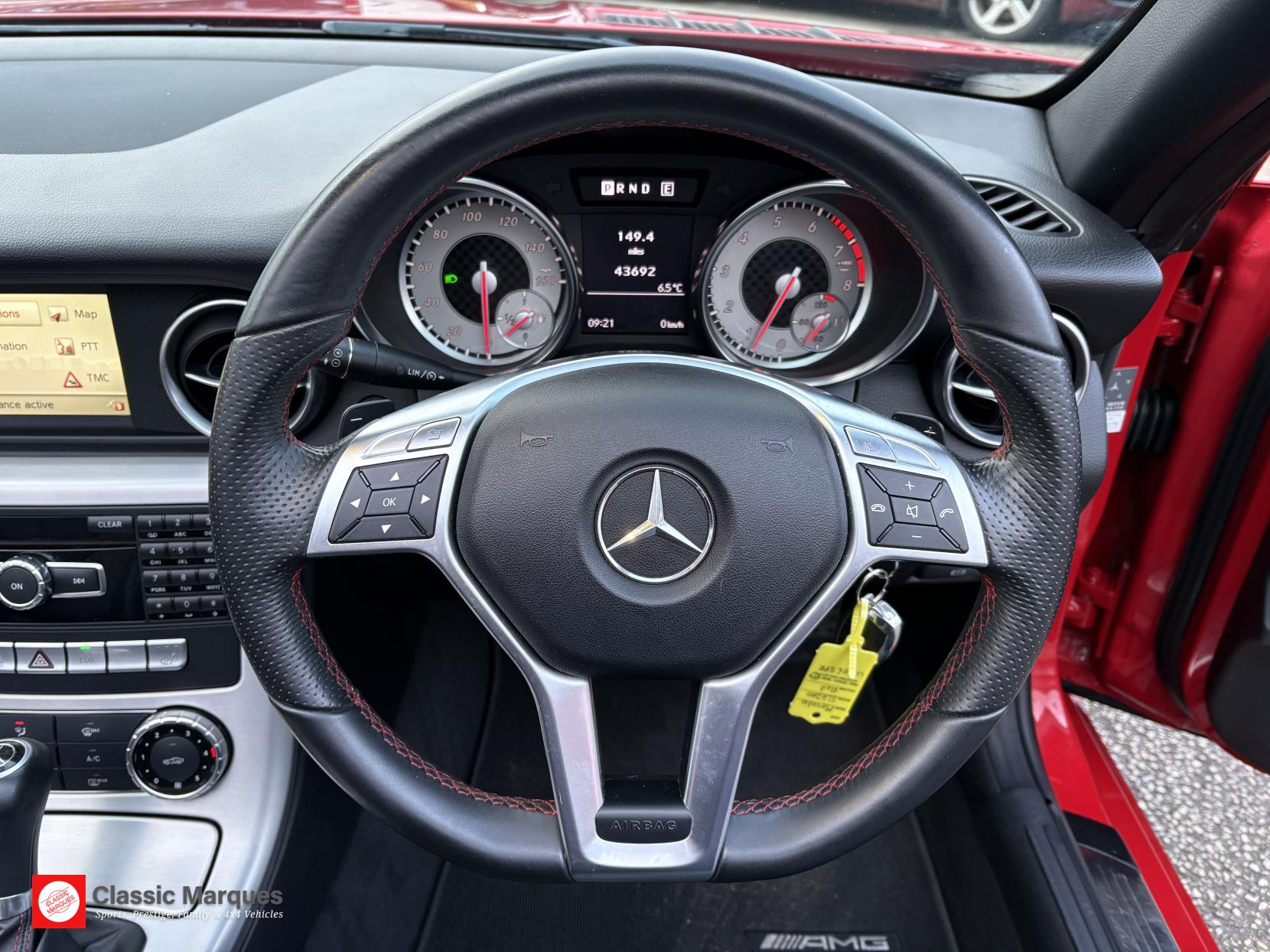 Mercedes-Benz SLK 1.8 SLK200 BlueEfficiency AMG Sport Convertible 2dr Petrol G-Tronic+ Euro 5 (s/s) (184 ps)