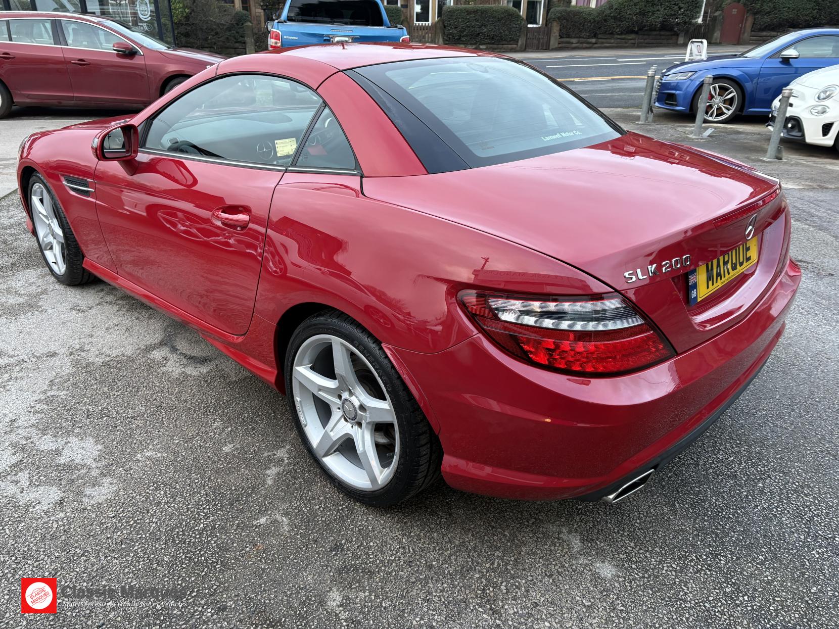 Mercedes-Benz SLK 1.8 SLK200 BlueEfficiency AMG Sport Convertible 2dr Petrol G-Tronic+ Euro 5 (s/s) (184 ps)