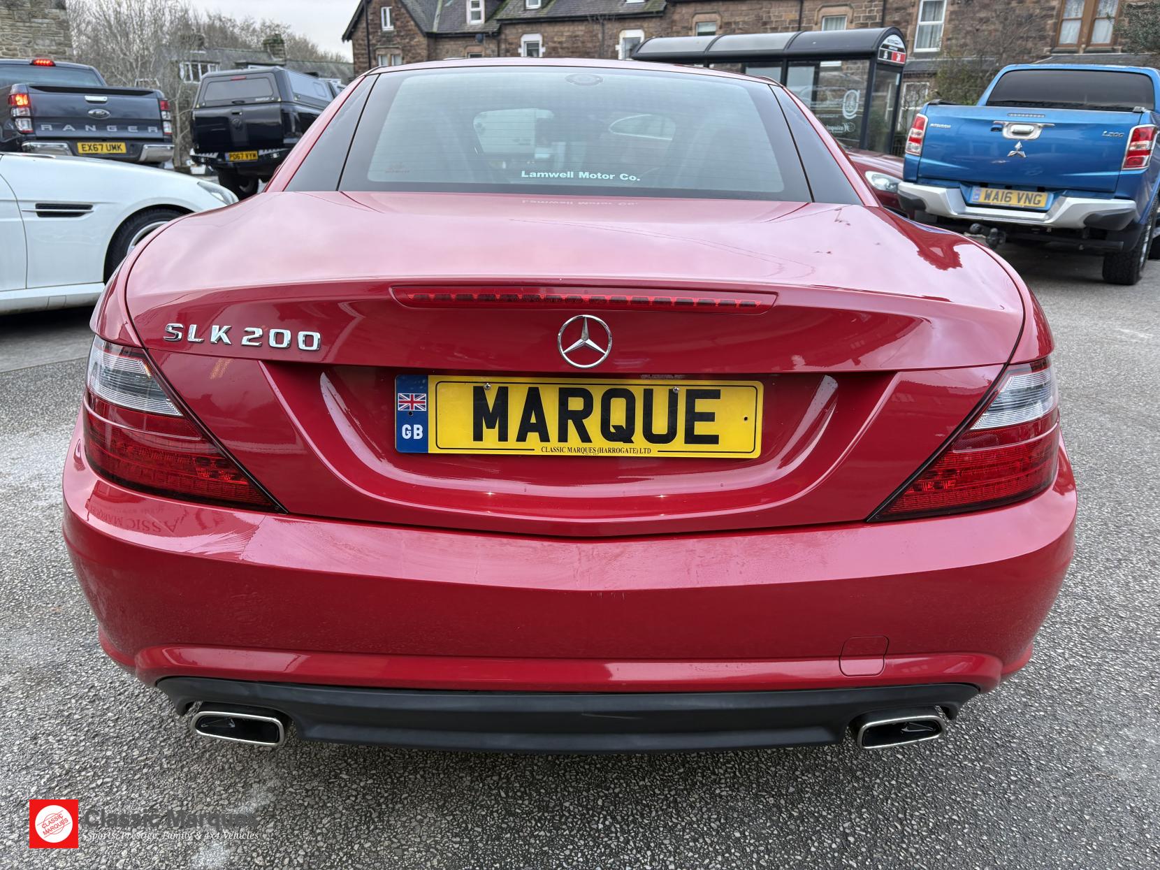 Mercedes-Benz SLK 1.8 SLK200 BlueEfficiency AMG Sport Convertible 2dr Petrol G-Tronic+ Euro 5 (s/s) (184 ps)