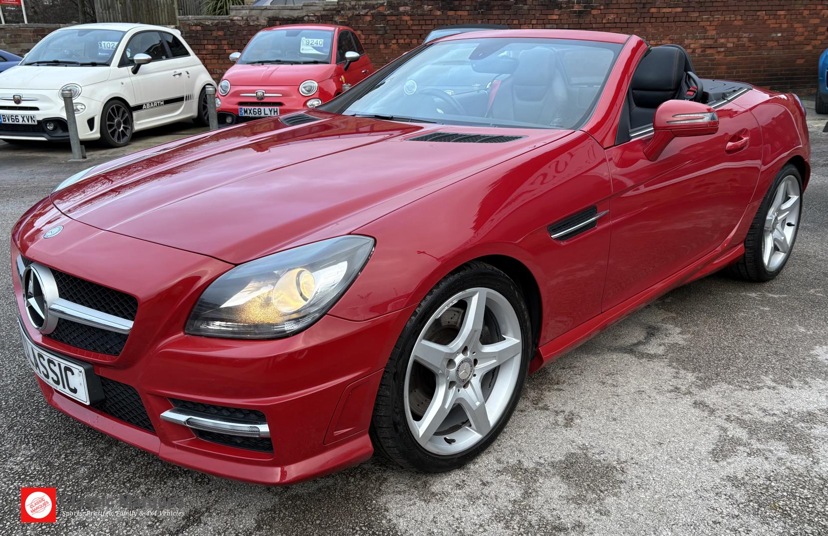 Mercedes-Benz SLK 1.8 SLK200 BlueEfficiency AMG Sport Convertible 2dr Petrol G-Tronic+ Euro 5 (s/s) (184 ps)