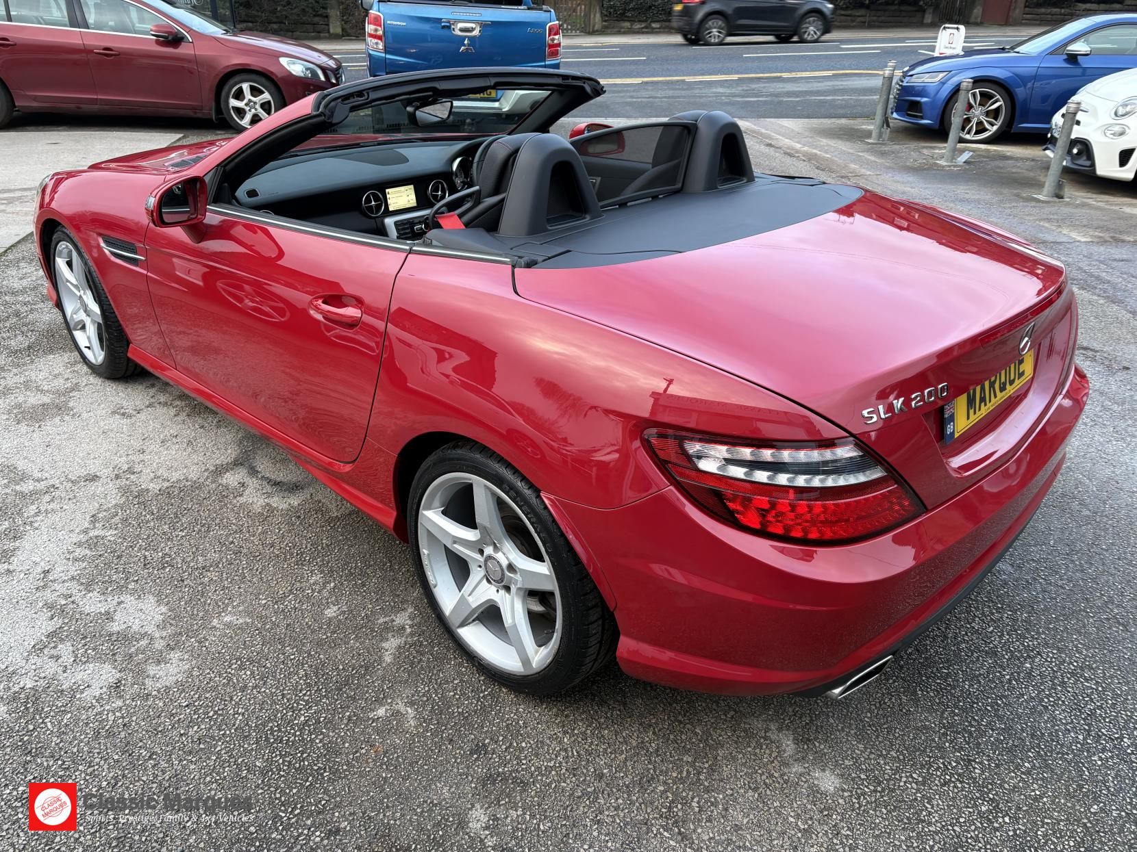 Mercedes-Benz SLK 1.8 SLK200 BlueEfficiency AMG Sport Convertible 2dr Petrol G-Tronic+ Euro 5 (s/s) (184 ps)
