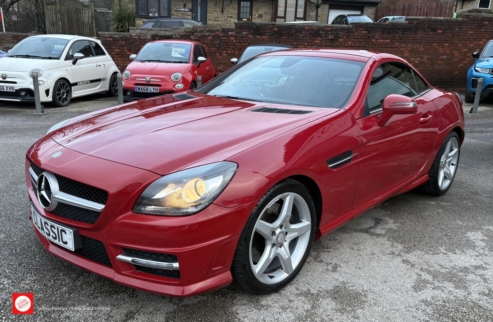 Mercedes-Benz SLK 1.8 SLK200 BlueEfficiency AMG Sport Convertible 2dr Petrol G-Tronic+ Euro 5 (s/s) (184 ps)