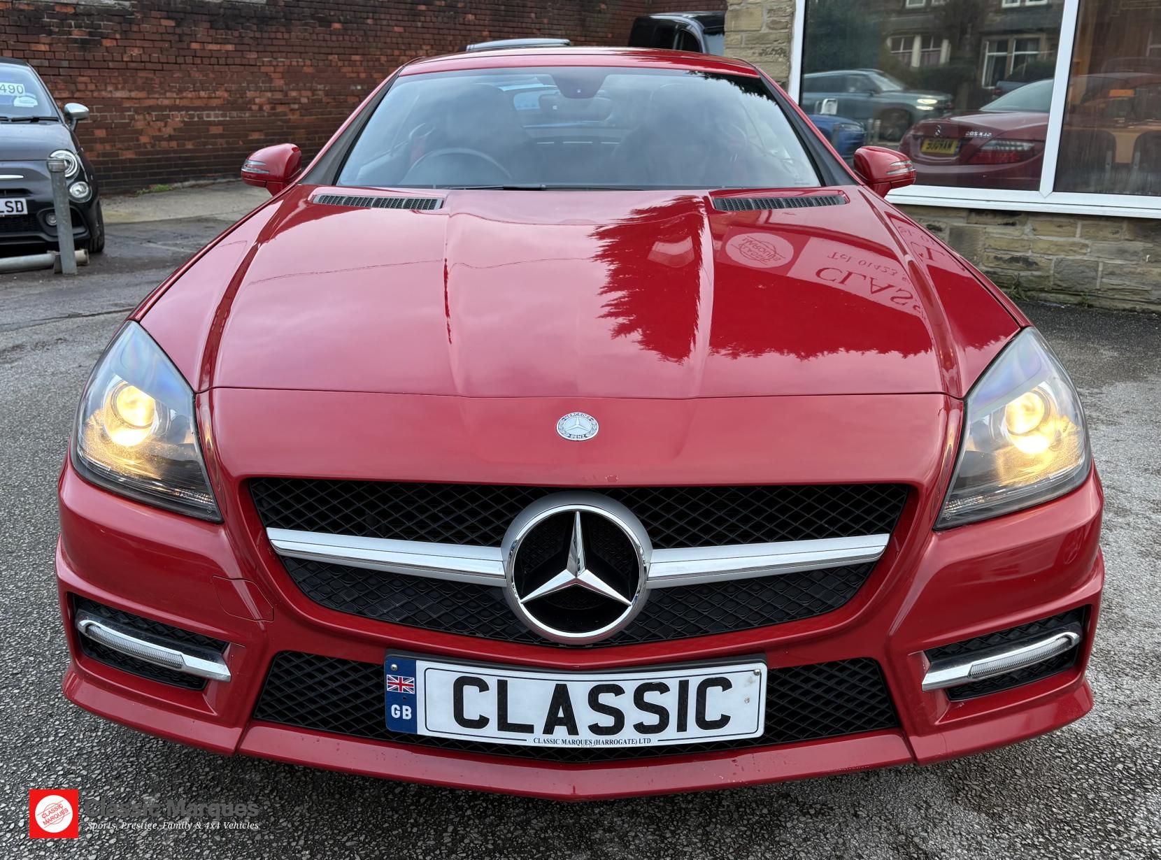 Mercedes-Benz SLK 1.8 SLK200 BlueEfficiency AMG Sport Convertible 2dr Petrol G-Tronic+ Euro 5 (s/s) (184 ps)