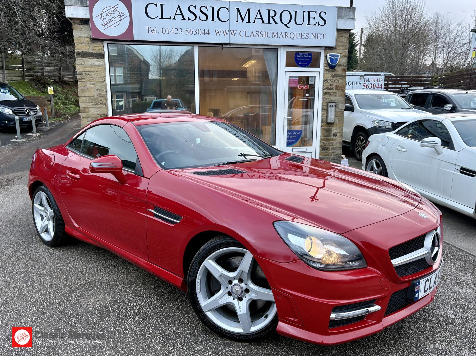 Mercedes-Benz SLK 1.8 SLK200 BlueEfficiency AMG Sport Convertible 2dr Petrol G-Tronic+ Euro 5 (s/s) (184 ps)