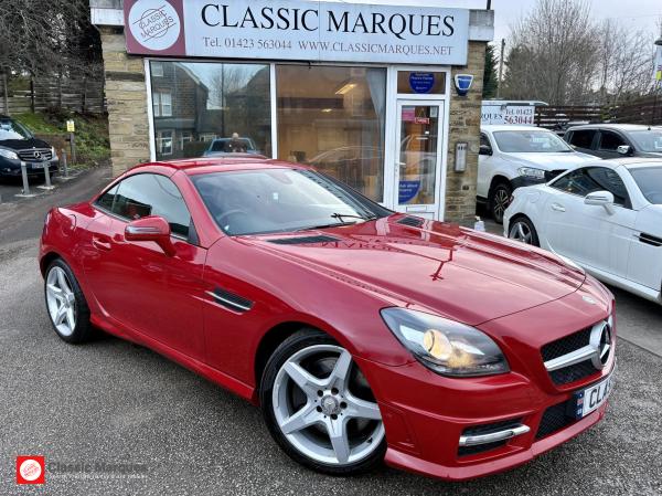 Mercedes-Benz SLK 1.8 SLK200 BlueEfficiency AMG Sport Convertible 2dr Petrol G-Tronic+ Euro 5 (s/s) (184 ps)