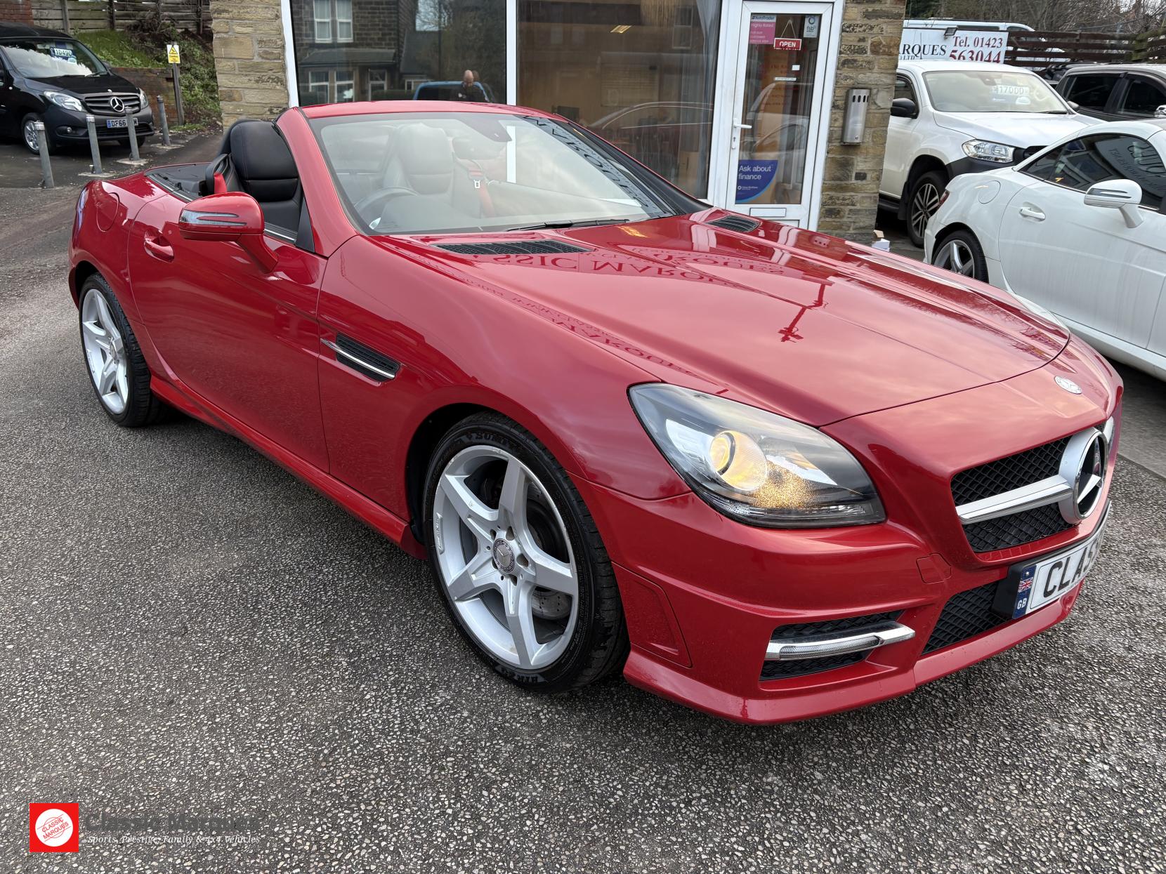 Mercedes-Benz SLK 1.8 SLK200 BlueEfficiency AMG Sport Convertible 2dr Petrol G-Tronic+ Euro 5 (s/s) (184 ps)