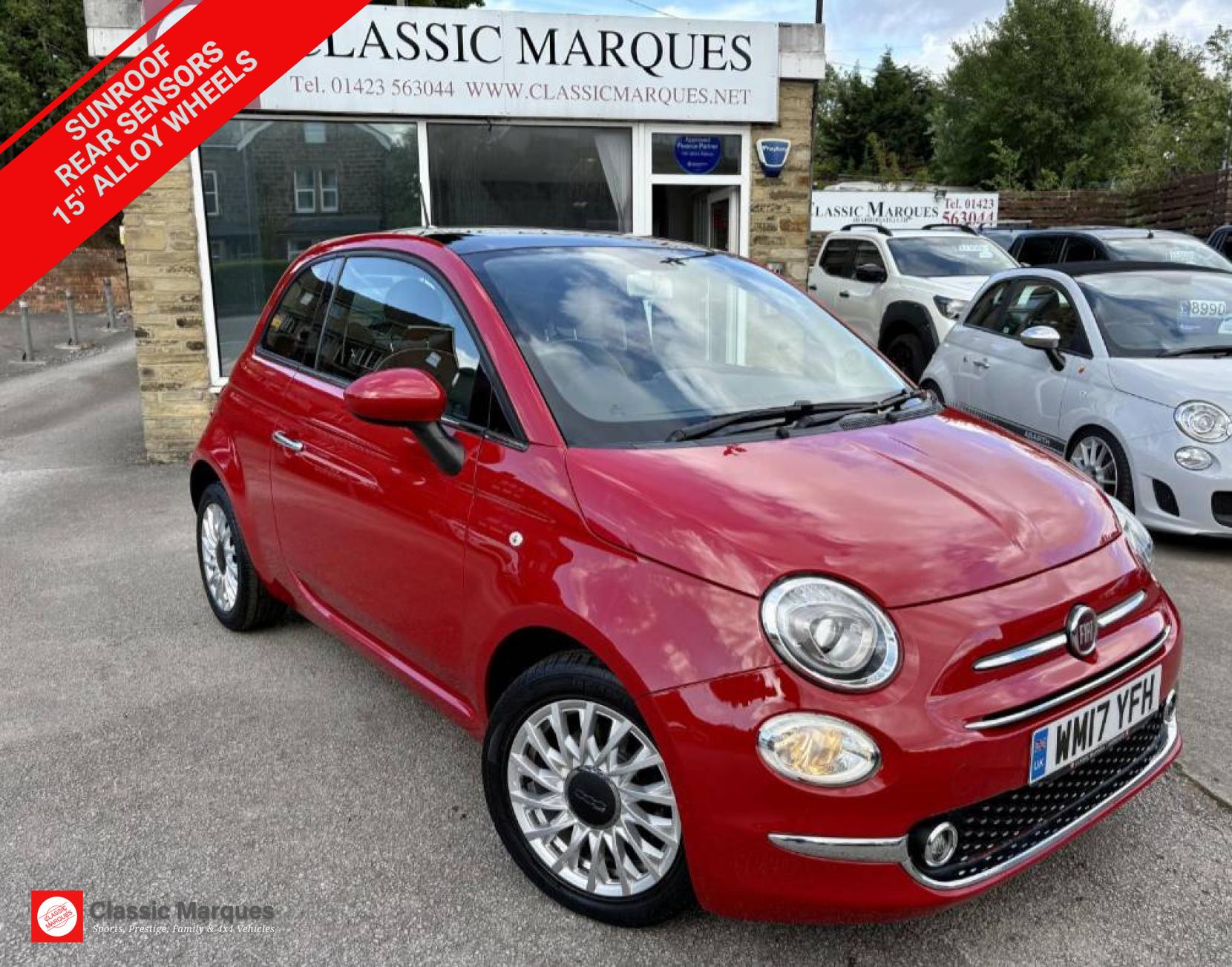 Fiat 500 1.2 Lounge Hatchback 3dr Petrol Manual Euro 6 (s/s) (69 bhp)