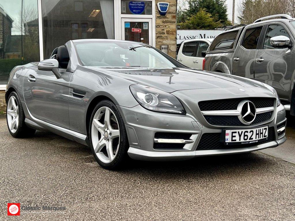 Mercedes-Benz SLK 1.8 SLK250 BlueEfficiency AMG Sport Convertible 2dr Petrol G-Tronic+ Euro 5 (s/s) (204 ps)