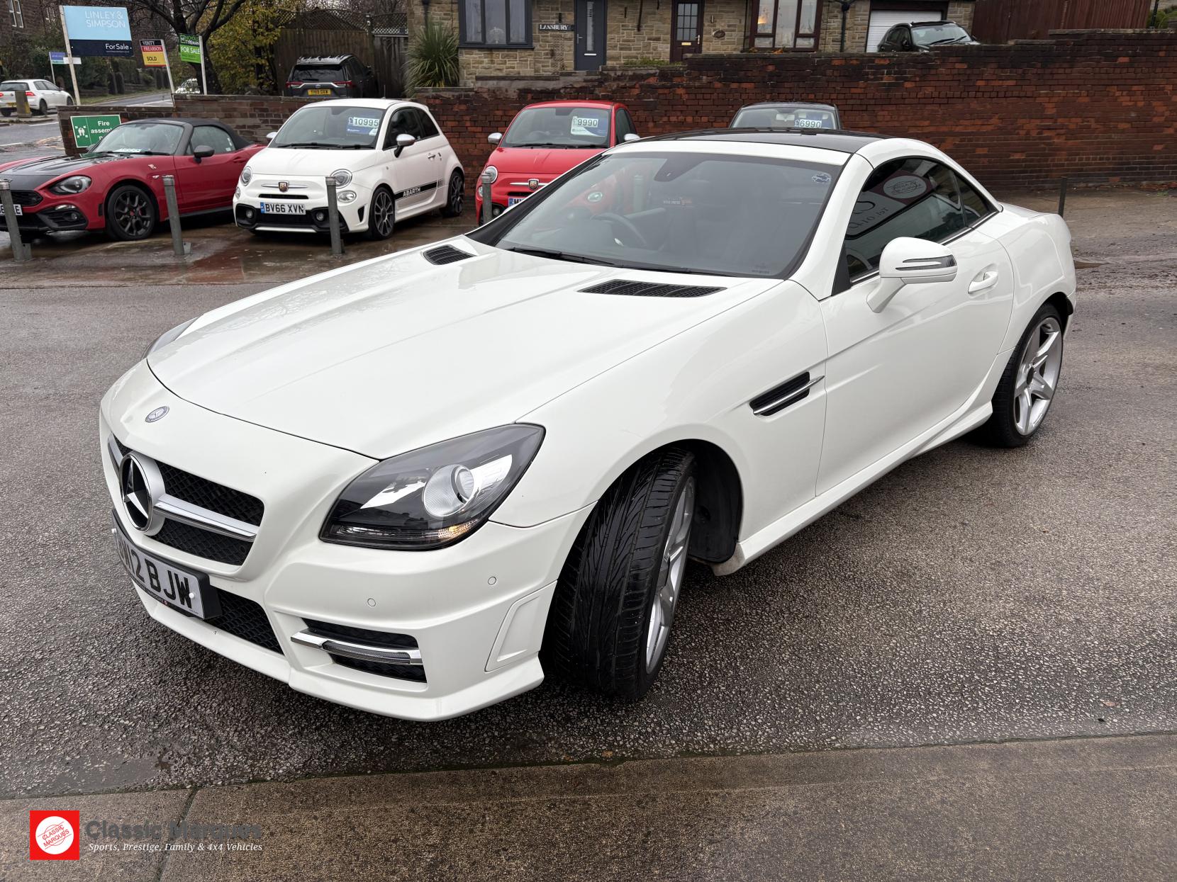 Mercedes-Benz SLK 1.8 SLK200 BlueEfficiency AMG Sport Convertible 2dr Petrol G-Tronic+ Euro 5 (s/s) (184 ps)