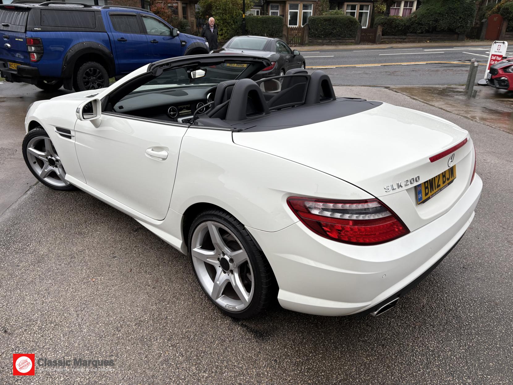 Mercedes-Benz SLK 1.8 SLK200 BlueEfficiency AMG Sport Convertible 2dr Petrol G-Tronic+ Euro 5 (s/s) (184 ps)