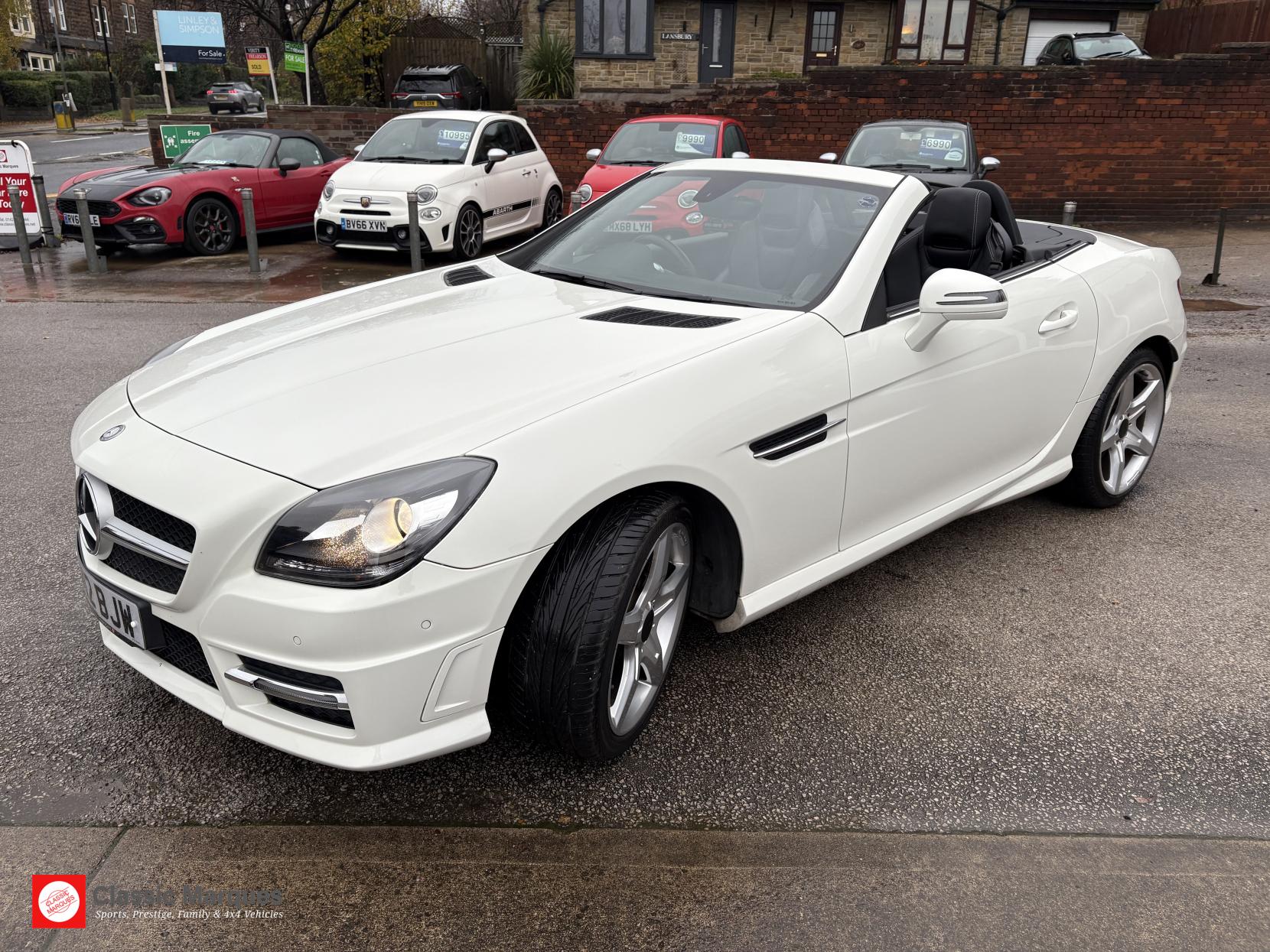 Mercedes-Benz SLK 1.8 SLK200 BlueEfficiency AMG Sport Convertible 2dr Petrol G-Tronic+ Euro 5 (s/s) (184 ps)
