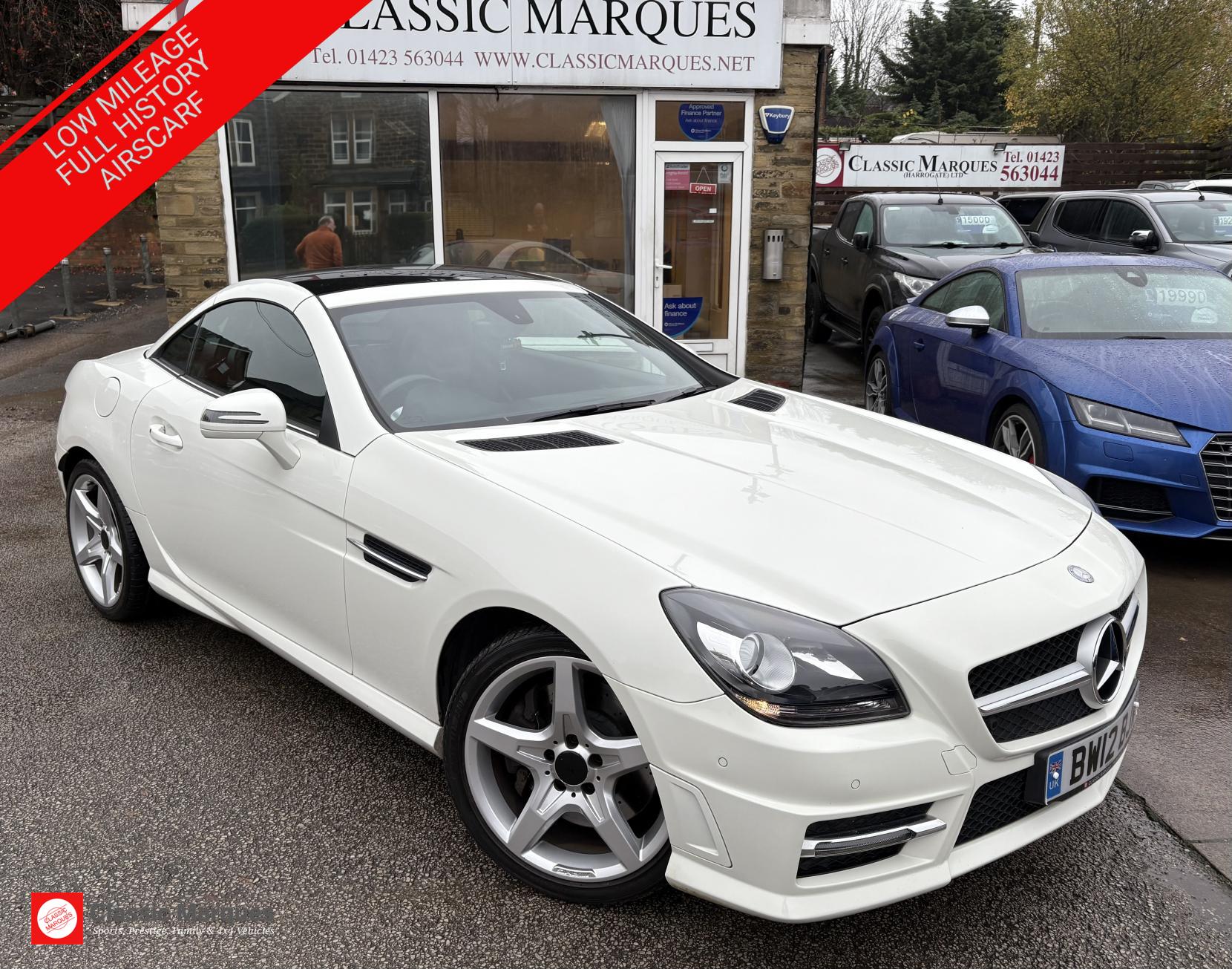 Mercedes-Benz SLK 1.8 SLK200 BlueEfficiency AMG Sport Convertible 2dr Petrol G-Tronic+ Euro 5 (s/s) (184 ps)