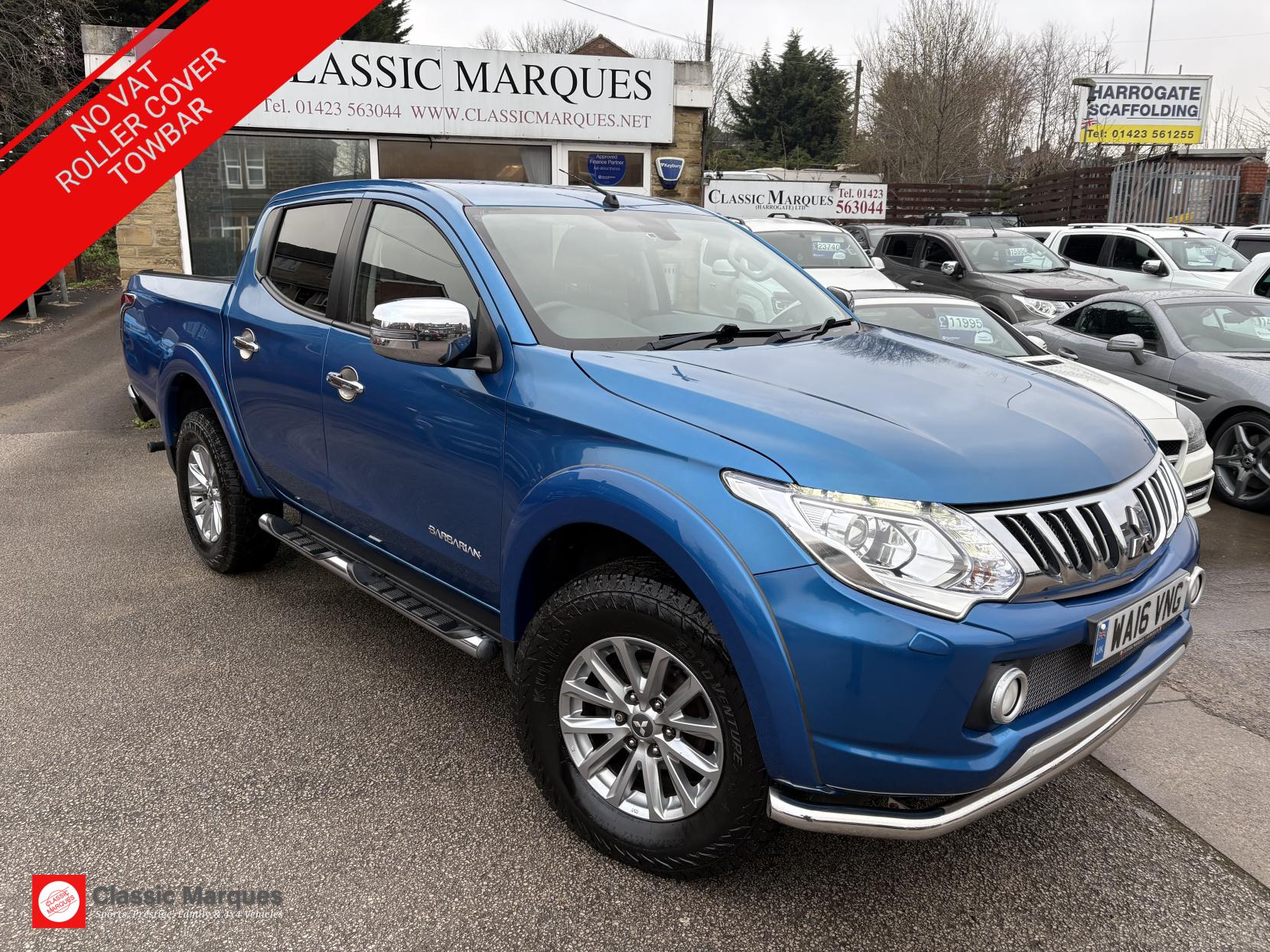 Mitsubishi L200 2.4 DI-D DC Barbarian Pickup Double Cab 4dr Diesel Manual 4WD Euro 5 (178 ps)